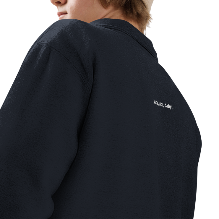 Ace it Unisex fleece pullover