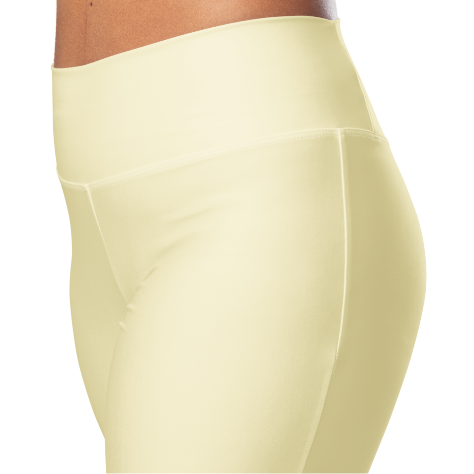 Butter Yellow Flare leggings