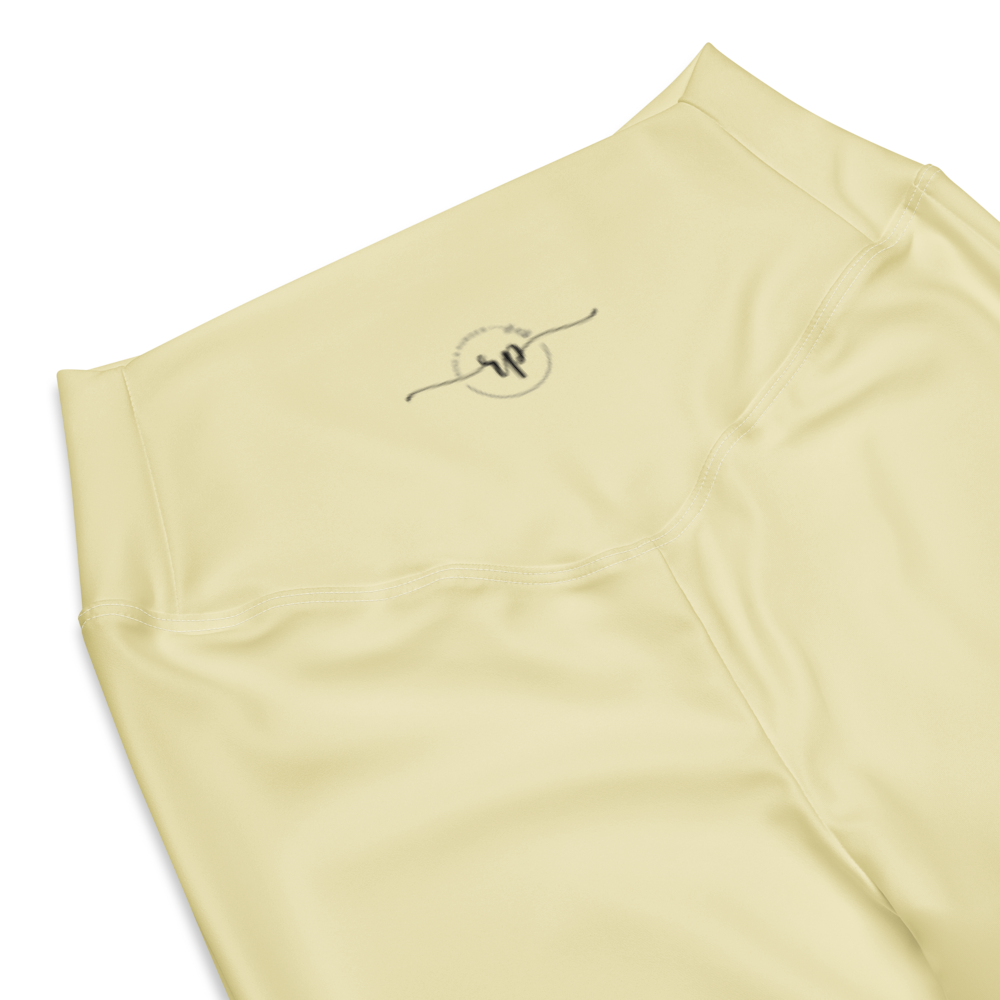 Butter Yellow Flare leggings