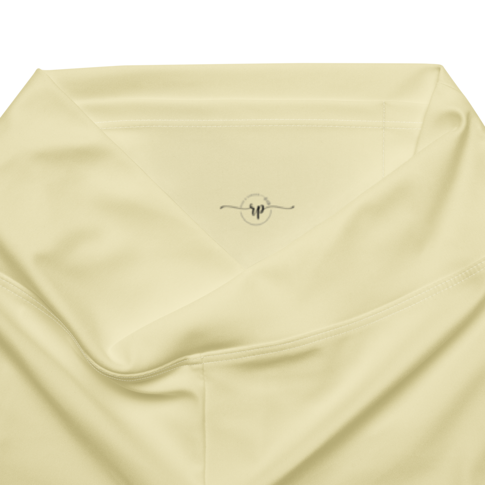 Butter Yellow Flare leggings