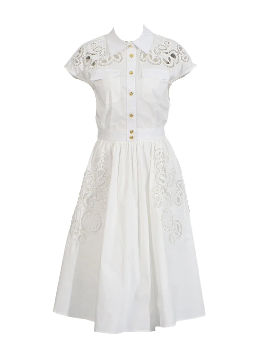 High Waist Midi Skirt And Short Sleeve Blouse Outfit Summer Set