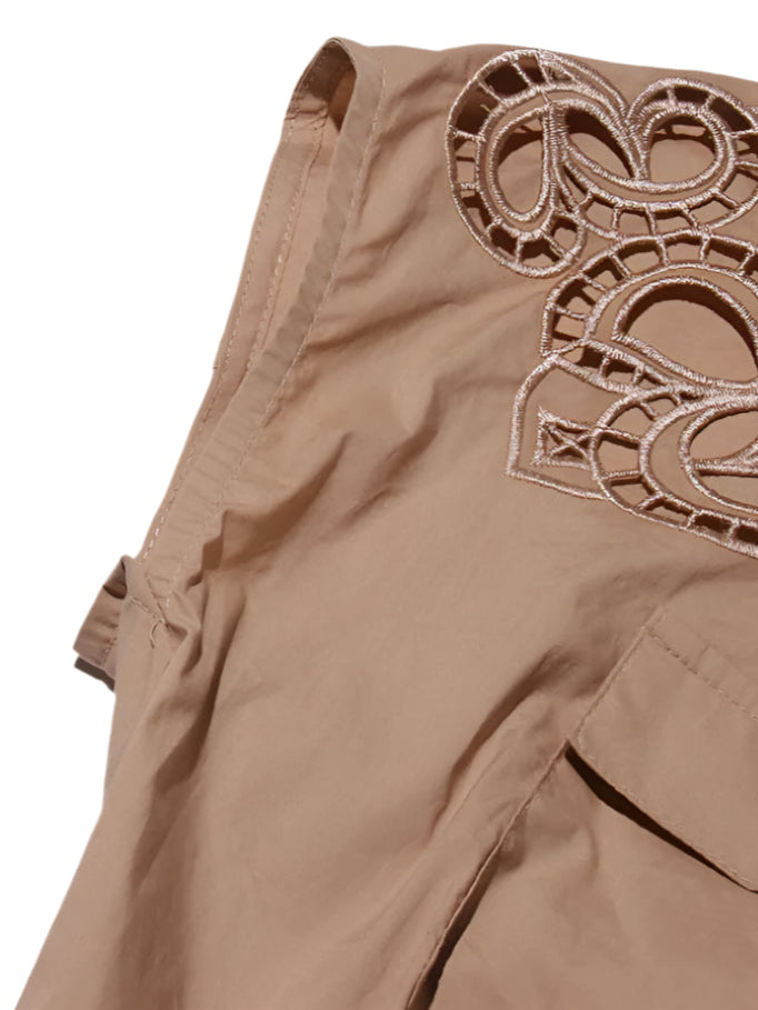High Waist Midi Skirt And Short Sleeve Blouse Outfit Summer Set
