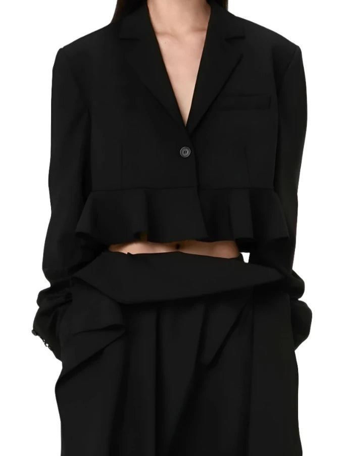 Wide Leg Pants Suit Winter 2023 Set Or by Piece