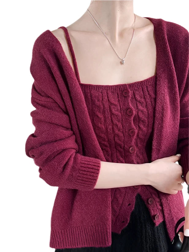 Timeless Knitted Cardigan Sweater