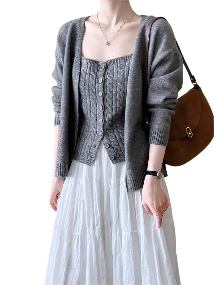 Timeless Knitted Cardigan Sweater