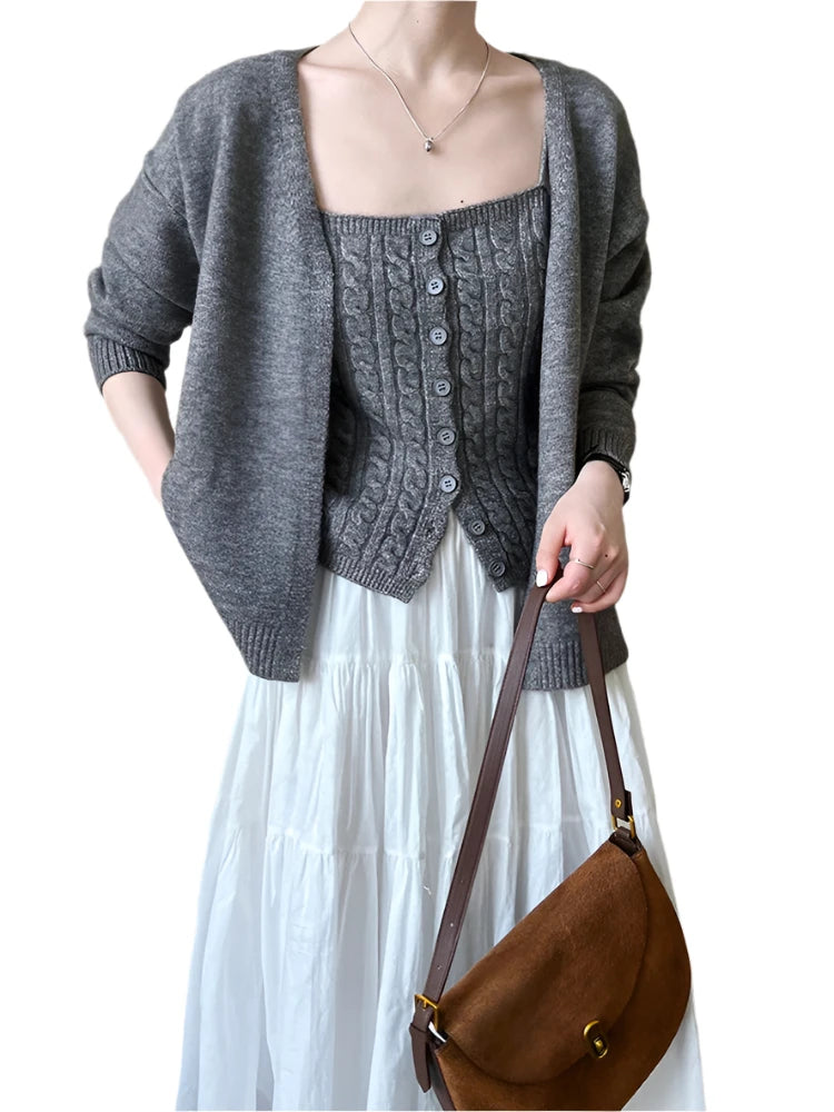 Timeless Knitted Cardigan Sweater