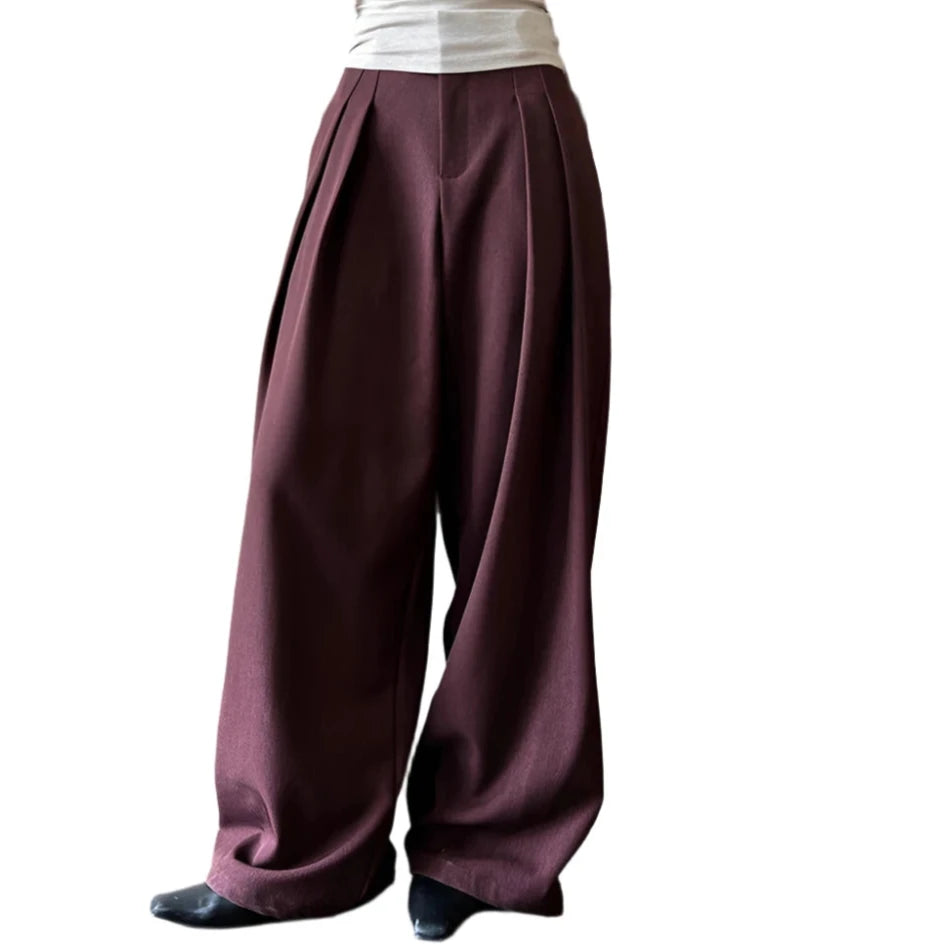 Formal High Waist Wide Leg Pant