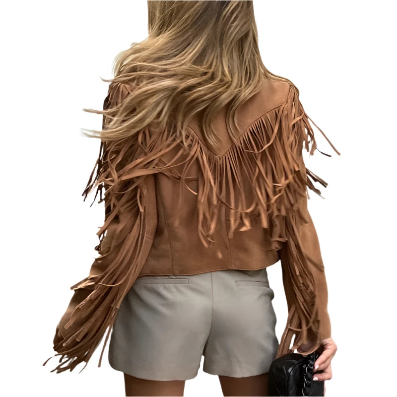 Real Leather Suede Sheepskin Jacket