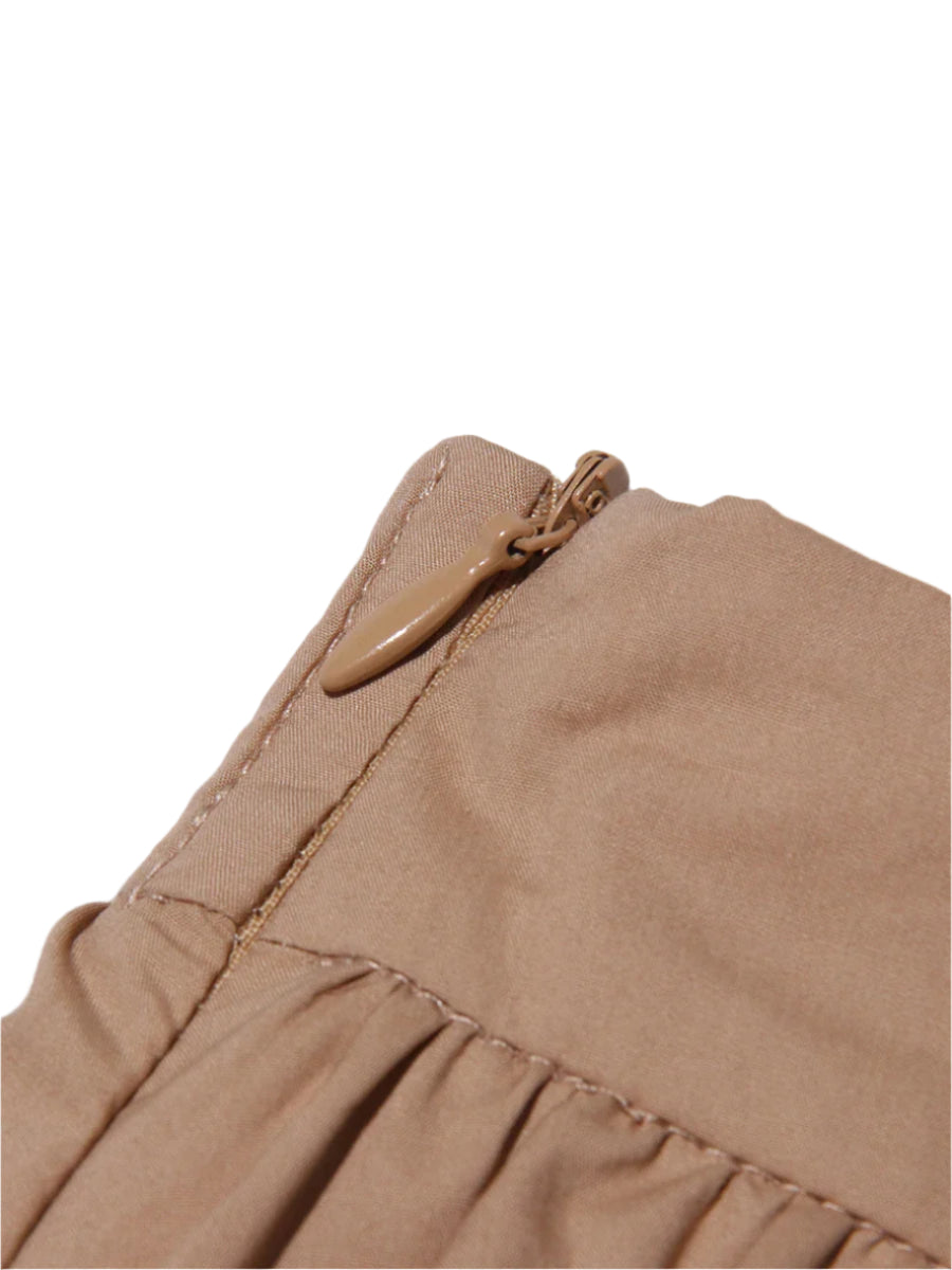 High Waist Midi Skirt And Short Sleeve Blouse Outfit Summer Set