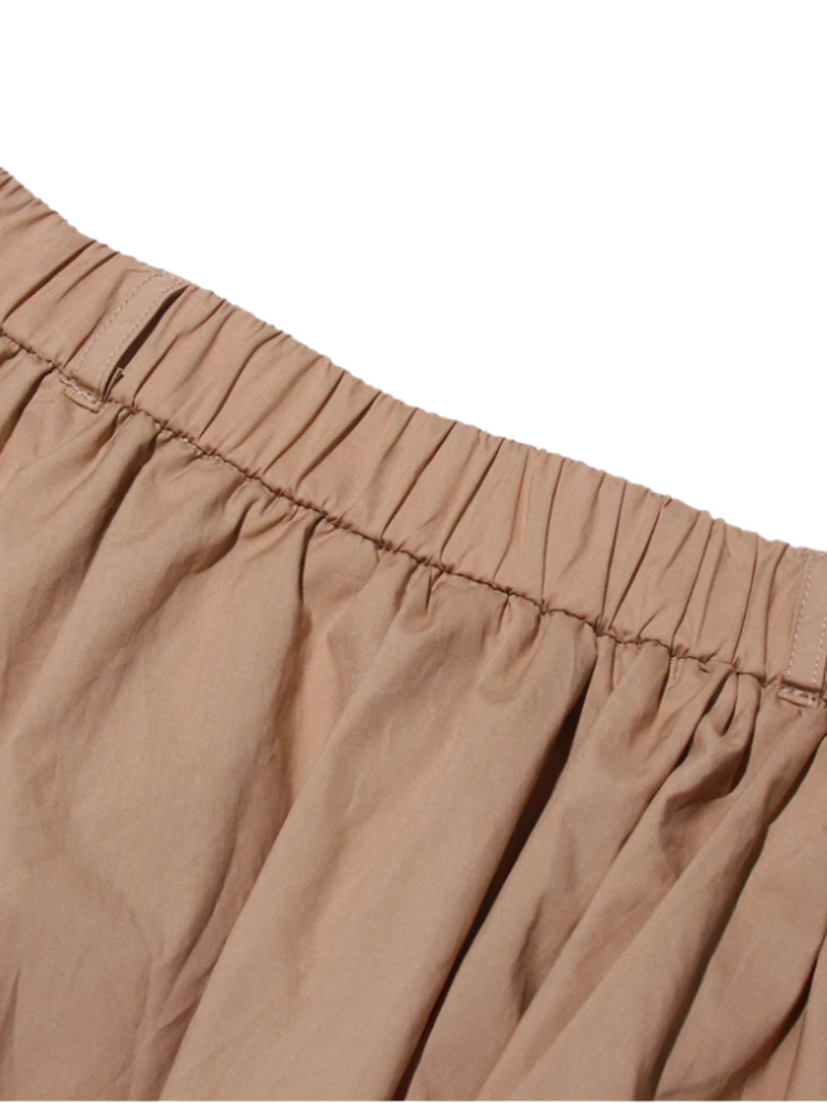 High Waist Midi Skirt And Short Sleeve Blouse Outfit Summer Set